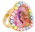 BARBIE RAINBOW FANTASY PEARL HEART RING Fashion