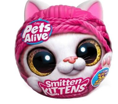 ZURU PETS ALIVE SMITTEN KITTENS INTERACTIVE PLUSH Online