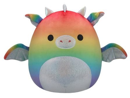 SQUISHMALLOWS - 12 INCH RAINBOW PRIDE - CALYPSA DRAGON Fashion