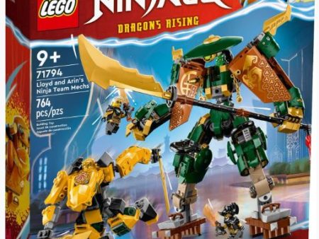 LEGO 71794 NINJAGO - LLOYD AND ARIN S NINJA TEAM MECHS on Sale