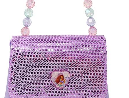 DISNEY THE LITTLE MERMAID SPARKLING HARD HANDBAG Cheap