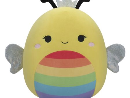 SQUISHMALLOWS - 12 INCH RAINBOW PRIDE -SUNNY QUEEN BEE For Cheap