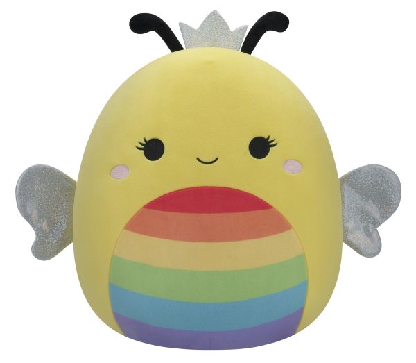 SQUISHMALLOWS - 12 INCH RAINBOW PRIDE -SUNNY QUEEN BEE For Cheap