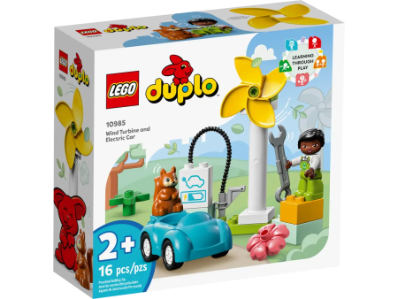 LEGO 10985 DUPLO - WIND TURBINE AND ELECTRIC CAR For Sale