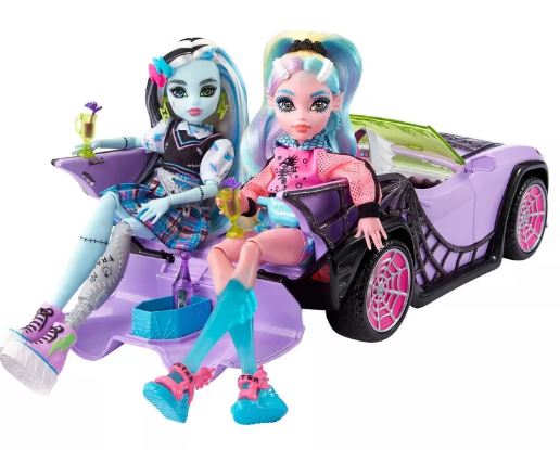 MONSTER HIGH - SKULLMATE SECRETS - GHOUL  CAR For Discount