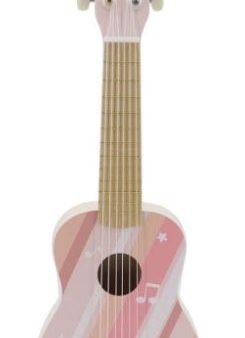 CALM AND BREEZY  WOODEN GUITAR TEA ROSE For Sale