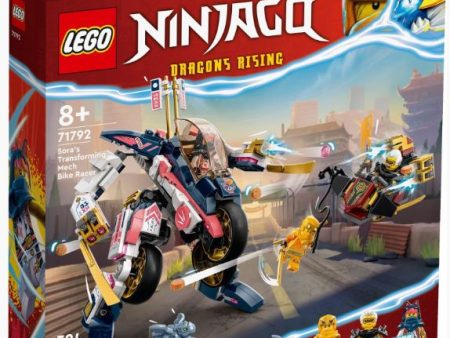 LEGO 71792 NINJAGO - SORA S TRANSFORMING MECH BIKE RACER Cheap