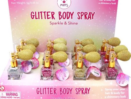 PINK POPPY SPARKLE AND SHINE GLITTER SPRAY 5ML Online Sale