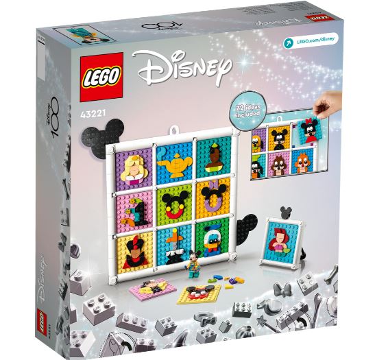 LEGO 43221 DISNEY - 100 YEARS OF DISNEY ANIMATION ICONS Supply