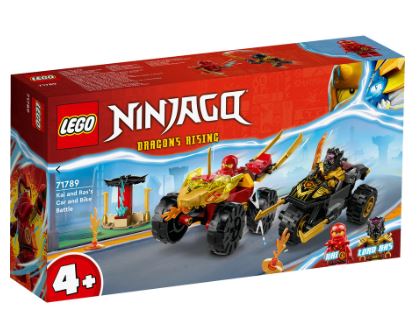 LEGO 71789 NINJAGO - KAIAND RAS S CAR AND BIKE BATTLE Fashion