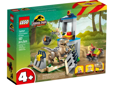 LEGO 76957 JURASSIC WORLD - VELOCIRAPTOR ESCAPE For Discount