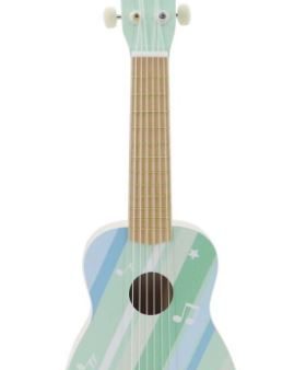 CALM AND BREEZY  WOODEN GUITAR MISTY AQUA Sale