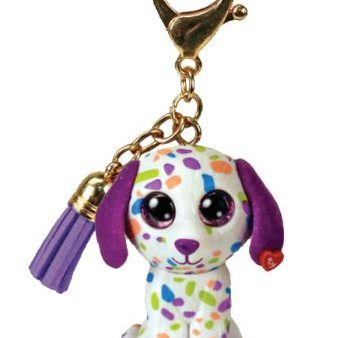 TY BEANIE BOO MINI CLIP DARLING - SPOTTED DOG Online Sale