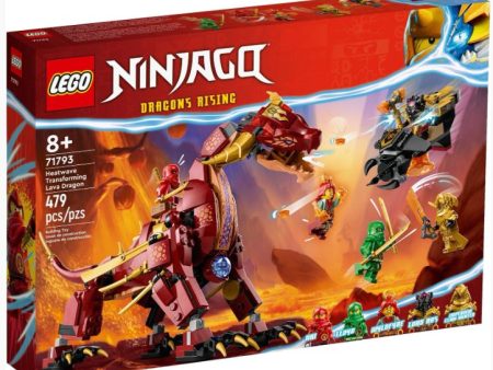 LEGO 71793 NINJAGO - HEATWAVE TRANSFORMING LAVA DRAGON Discount