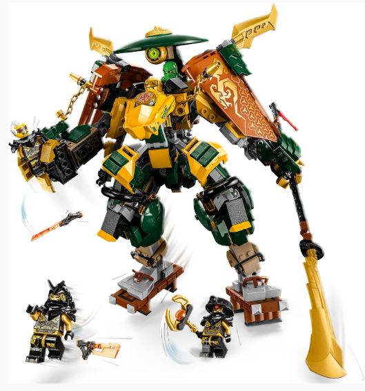 LEGO 71794 NINJAGO - LLOYD AND ARIN S NINJA TEAM MECHS on Sale