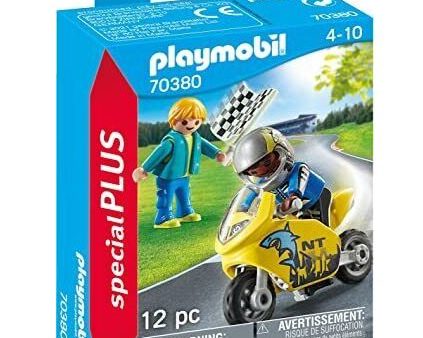 PLAYMOBIL - BOYS WITH MOTORCYCLES 70380 Online Hot Sale