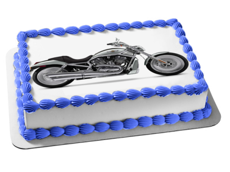 Harley-Davidson Motor Cycles Vrsc V-Rod Edible Cake Topper Image ABPID09151 Online now