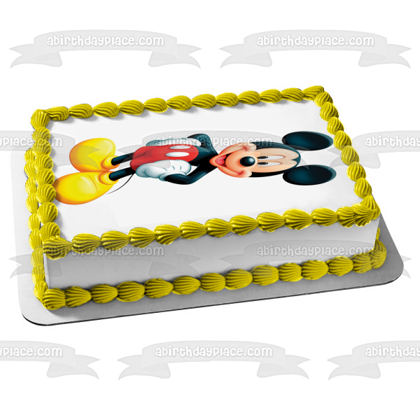 Disney Mickey Mouse Hands on Hips #2 Edible Cake Topper Image ABPID09178 Online