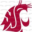 Washington State University Cougars Logo Wsu NCAA Edible Cake Topper Image ABPID07950 Online