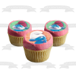 The Smufs Papa Smurf and Smurfette Edible Cupcake Topper Images ABPID08044 Discount