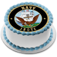 United States Navy JROTC Logo Edible Cake Topper Image ABPID08147 Sale