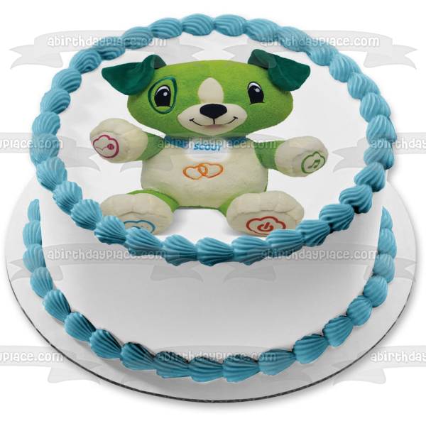 Leapfrog My Pal Scout Learning Toy Edible Cake Topper Image ABPID09173 Online now