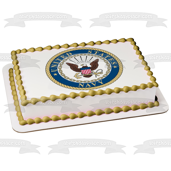 United States Navy Seal Logo Edible Cake Topper Image ABPID07259 Online