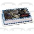 The Legend of Zelda Twilight Princess Link Sword and a Sheild Edible Cake Topper Image ABPID08165 Hot on Sale