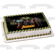 Marvel Comics The Avengers Captain America Iron Man Thor Incredible Hulk Black Background Edible Cake Topper Image ABPID09188 For Discount