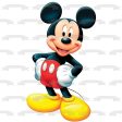 Disney Mickey Mouse Hands on Hips #2 Edible Cake Topper Image ABPID09178 Online