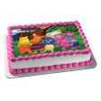 Backyardigans Uniqua Tyrone Tasha Pablo and Austin Edible Cake Topper Image ABPID07281 on Sale