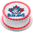 Toronto Blue Jays Logo Canadian Professional Baseball Team Toronto Ontario Edible Cake Topper Image ABPID09100 For Cheap