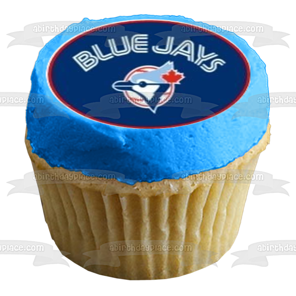 Toronto Blue Jays Logo Canadian Professional Baseball Edible Cupcake Topper Images ABPID08097 Online