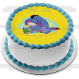 Disney Winnie the Pooh E Is for Eeyore Gloomy Sweet Edible Cake Topper Image ABPID09199 Discount