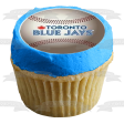 Toronto Blue Jays Logo Canadian Professional Baseball Edible Cupcake Topper Images ABPID08097 Online