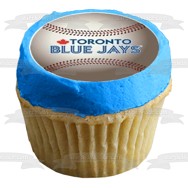 Toronto Blue Jays Logo Canadian Professional Baseball Edible Cupcake Topper Images ABPID08097 Online