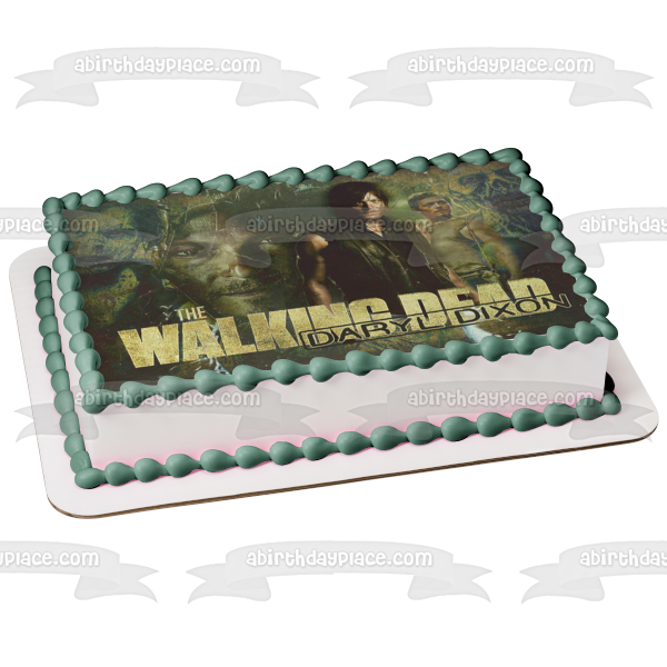 The Walking Dead Daryl Dixon Edible Cake Topper Image ABPID07859 Online now