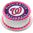 Washington Nationals Logo MLB Major League Baseball Edible Cake Topper Image ABPID08010 on Sale