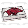 The University of Arkansas Razorbacks Logo NCAA Edible Cake Topper Image ABPID07237 For Cheap