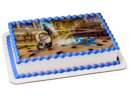 Skylanders: Spyro s Adventure Video Game Terrafin Fighting Edible Cake Topper Image ABPID09203 Fashion