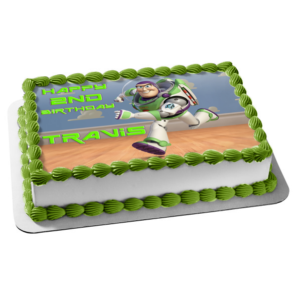 Toy Story 3 Buzz Lightyear Edible Cake Topper Image ABPID08490 Online Sale