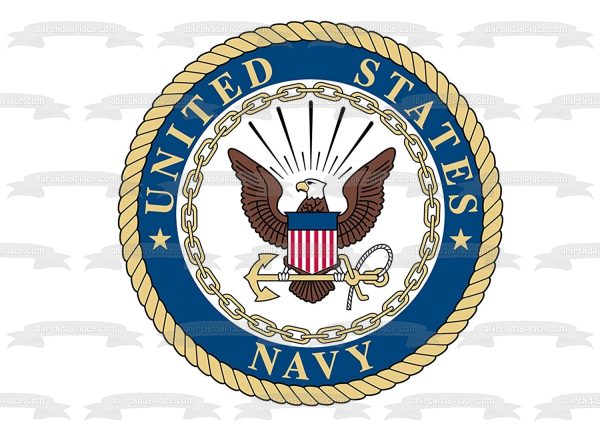 United States Navy Seal Logo Edible Cake Topper Image ABPID07259 Online