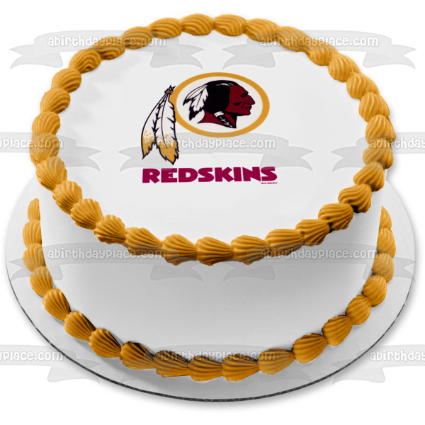 Washington Redskins Primary Logo NFL Edible Cake Topper Image ABPID07230 Online now