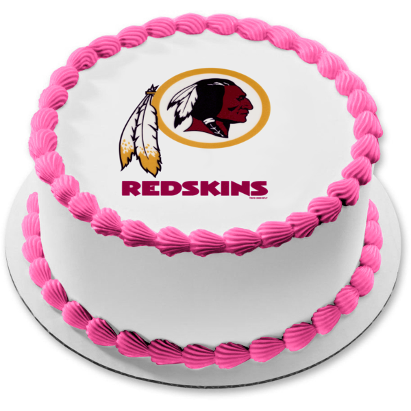 Washington Redskins Primary Logo NFL Edible Cake Topper Image ABPID07230 Online now