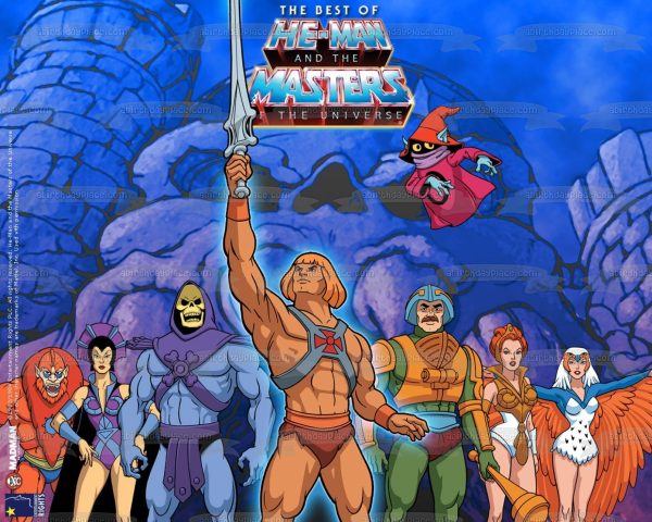 The Best of He-Man and the Masters of the Universe Edible Cake Topper Image ABPID09096 Supply