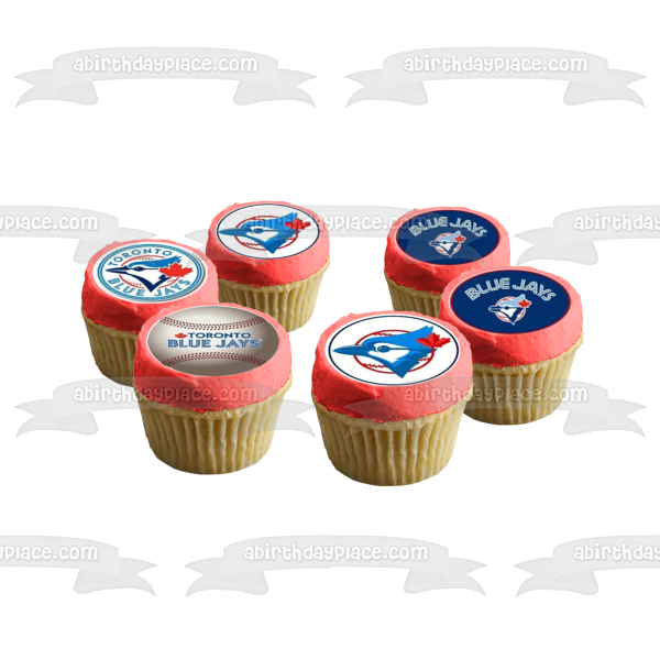 Toronto Blue Jays Logo Canadian Professional Baseball Edible Cupcake Topper Images ABPID08097 Online