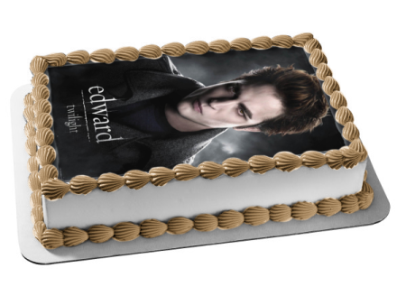 The Twilight Saga Edward Cullen Edible Cake Topper Image ABPID09126 For Cheap