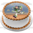 Toy Story 3 Buzz Lightyear Edible Cake Topper Image ABPID08490 Online Sale