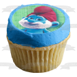 The Smufs Papa Smurf and Smurfette Edible Cupcake Topper Images ABPID08044 Discount