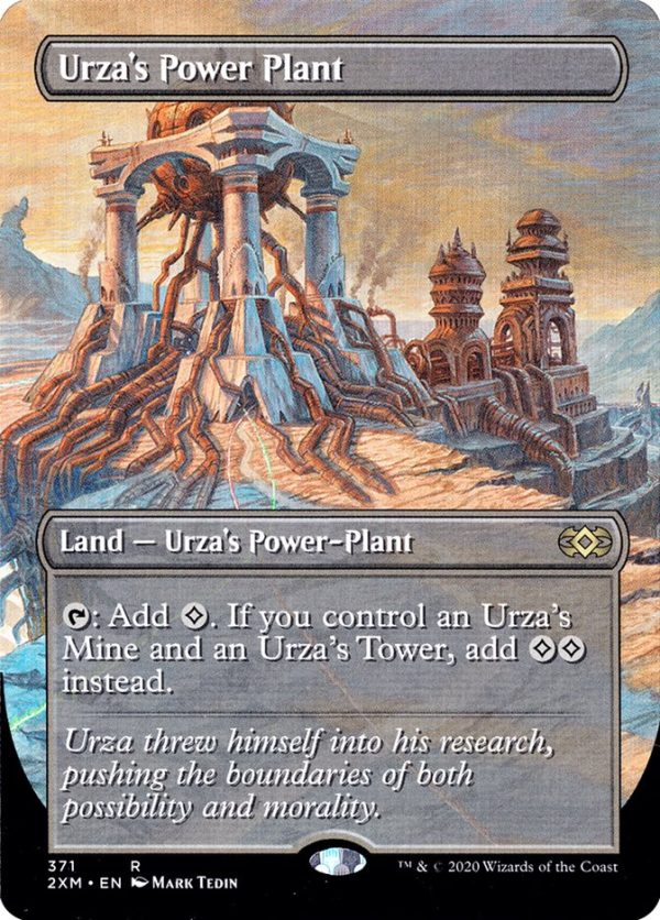 Urza s Power Plant (Borderless) [Double Masters] Cheap